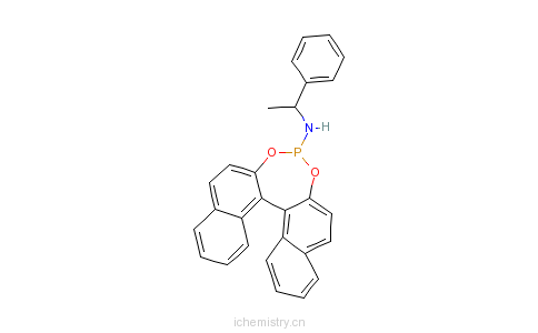 CAS:422509-53-3_(S,R)-(+)-(3,5-Dioxa-4-phosphacyclohepta[2,1-a:3,4-a]dinaphthalen-4-yl)-(1-phenylethyl)amineķӽṹ