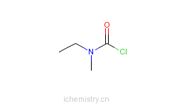 CAS:42252-34-6_N-乙基-N-甲基氨基甲酰氯的分子结构