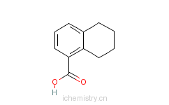 CAS:4242-18-6_5,6,7,8-四氢-1-萘甲酸的分子结构