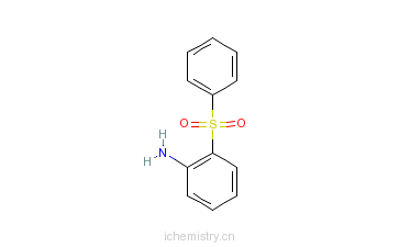 CAS:4273-98-7_2-氨基二苯砜的分子结构