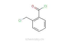 CAS:42908-86-1_2-(氯甲基)苯甲酰氯的分子结构