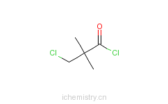 CAS:4300-97-4_氯代特戊酰氯的分子结构