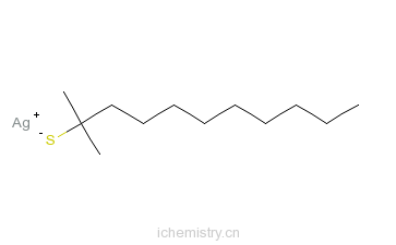 CAS:43126-83-6_十二苄硫醇银盐的分子结构