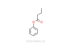 CAS:4346-18-3_丁酸苯酯的分子结构