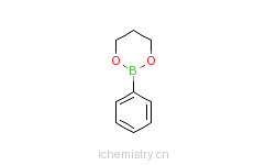 CAS:4406-77-3_苯基硼酸1,3-丙二醇酯的分子结构