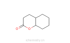 CAS:4430-31-3_八氢化香豆素的分子结构