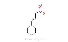 CAS:4441-63-8_环己烷丁酸的分子结构