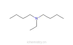 CAS:4458-33-7_二-正-丁基-乙胺的分子结构