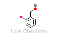 CAS:446-51-5_2-氟苄醇的分子结构