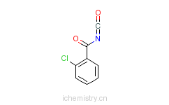 CAS:4461-34-1_2-氯苯甲酰异氰酸酯的分子结构