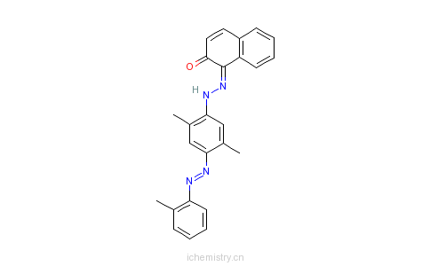 CAS:4477-79-6_溶剂红26的分子结构