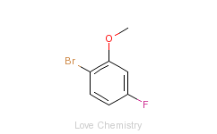 CAS:450-88-4_2-溴-5-氟苯甲醚的分子结构