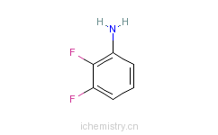 CAS:4519-40-8_2,3-二氟苯胺的分子结构