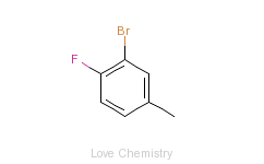 CAS:452-62-0_3-溴-4-氟甲苯的分子结构