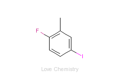 CAS:452-68-6_2-氟-5-碘甲苯的分子结构