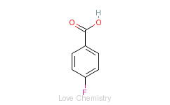 CAS:456-22-4_对氟苯甲酸的分子结构