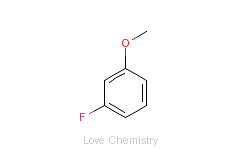 CAS:456-49-5_3-氟苯甲醚的分子结构