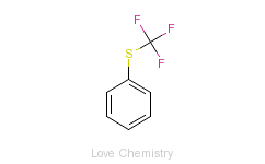 CAS:456-56-4_三氟甲基苯硫醚的分子结构