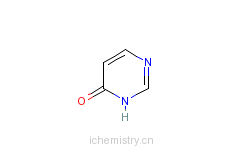 CAS:4562-27-0_4-嘧啶酮的分子结构