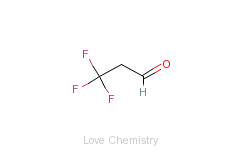 CAS:460-40-2_3,3,3-三氟丙醛的分子结构