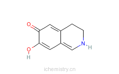 CAS:4602-83-9_6,7-Dihydroxy-3,4-dihydroisoquinolineķӽṹ