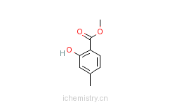 CAS:4670-56-8_4-甲基水杨酸甲酯的分子结构
