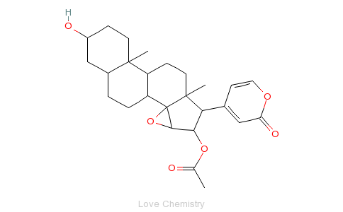 CAS:470-37-1_蟾酥的分子结构