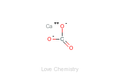 CAS:471-34-1_碳酸钙的分子结构