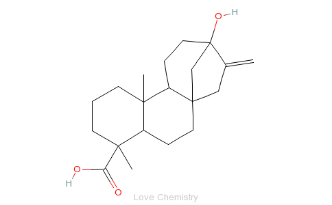 CAS:471-80-7_甜叶菊甙元的分子结构
