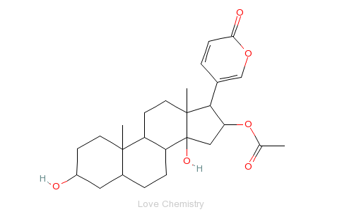 CAS:471-95-4_蟾毒它灵的分子结构
