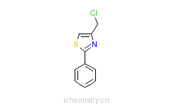 CAS:4771-31-7_4-(氯甲基)-2-苯基-1,3-噻唑的分子结构