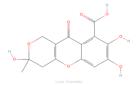 CAS:479-66-3_富里酸的分子结构