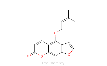 CAS:482-45-1_异欧前胡素的分子结构