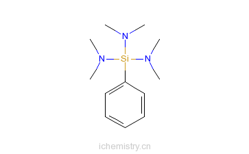 CAS:4840-75-9_(װ)ӢƣN,N,N,N,N,N-hexamethyl-1-phenyl-Silanetriamineķӽṹ