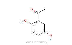 CAS:490-78-8_2,5-二羟基苯乙酮的分子结构