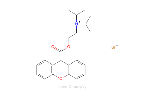 CAS:50-34-0_溴丙胺太林的分子结构