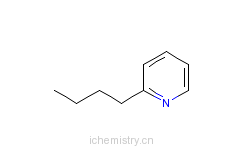 CAS:5058-19-5_2-丁基吡啶的分子结构