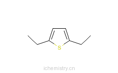 CAS:5069-23-8_2,5-二乙基噻吩的分子结构