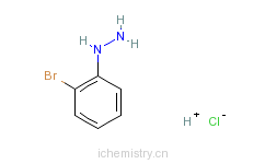 CAS:50709-33-6_2-溴苯肼盐酸盐的分子结构