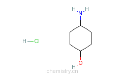 CAS:50910-54-8_反式-4-氨基环己醇盐酸盐的分子结构