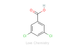 CAS:51-36-5_3,5-二氯苯甲酸的分子结构