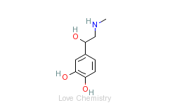 CAS:51-43-4_肾上腺素的分子结构