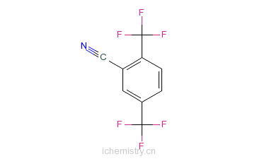 CAS:51012-27-2_2,5-双三氟甲基苯腈的分子结构