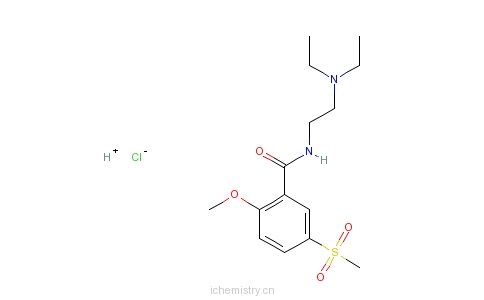 CAS:51012-33-0_盐酸硫必利的分子结构