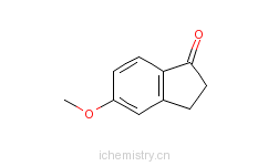 CAS:5111-70-6_5-甲氧基-1-茚酮的分子结构