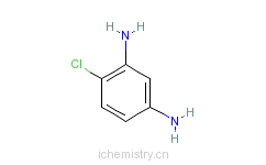 CAS:5131-60-2_4-氯-1,3-苯二胺的分子结构