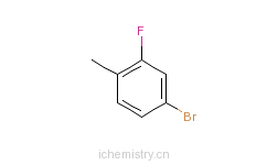 CAS:51436-99-8_4-溴-2-氟甲苯的分子结构