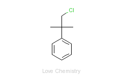 CAS:515-40-2_1-氯-2-甲基-2-苯基丙烷的分子结构
