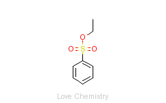 CAS:515-46-8_苯磺酸乙酯的分子结构