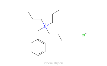 CAS:5197-87-5_苄基三丙基氯化铵的分子结构